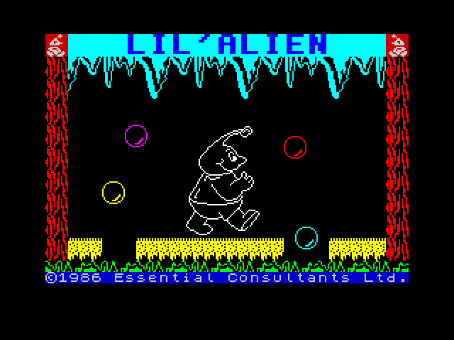 Lil'Alien — ZX SPECTRUM GAME
