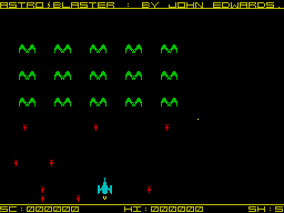 Astro Blaster — ZX SPECTRUM GAME ИГРА
