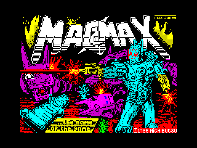 Mag Max — ZX SPECTRUM GAME ИГРА