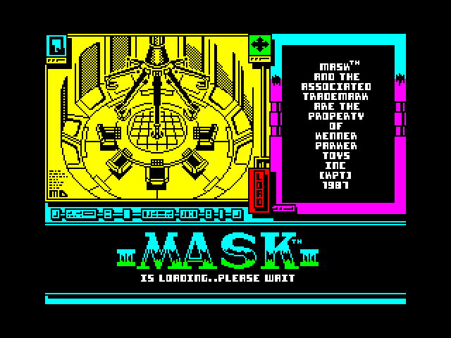 MASK II — ZX SPECTRUM GAME ИГРА