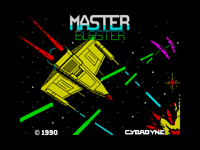 Master Blaster — ZX SPECTRUM GAME