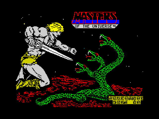 Masters of the Universe - The Arcade Game — ZX SPECTRUM GAME
