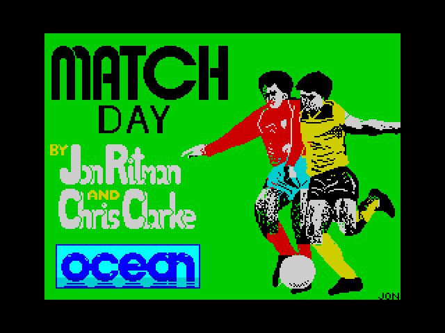 Match Day — ZX SPECTRUM GAME ИГРА