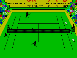 Match Point — ZX SPECTRUM GAME ИГРА