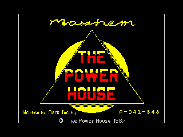 Mayhem — ZX SPECTRUM GAME ИГРА
