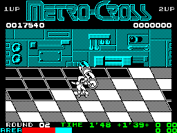Metro-Cross — ZX SPECTRUM GAME Metro-Cross — ZX SPECTRUM GAME ИГРА