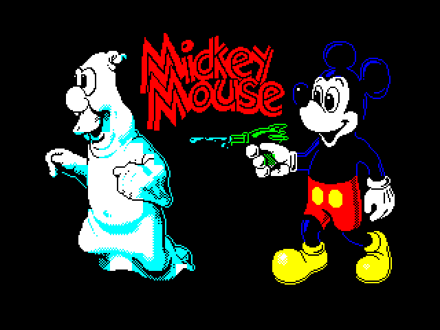 Mickey Mouse — ZX SPECTRUM GAME ИГРА