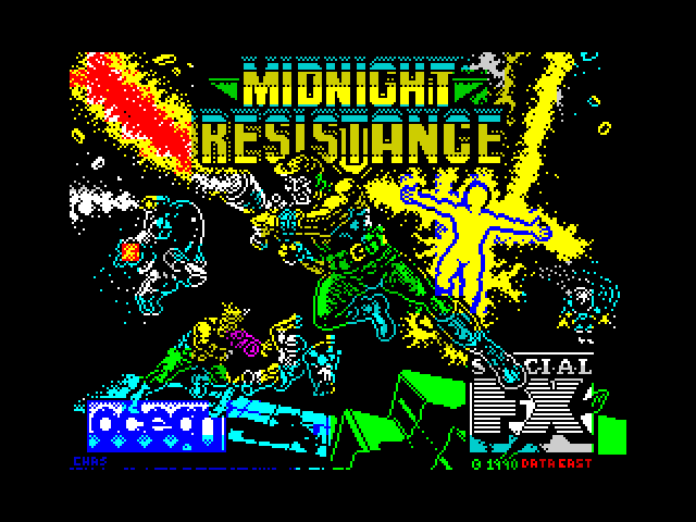 Midnight Resistance — ZX SPECTRUM GAME ИГРА