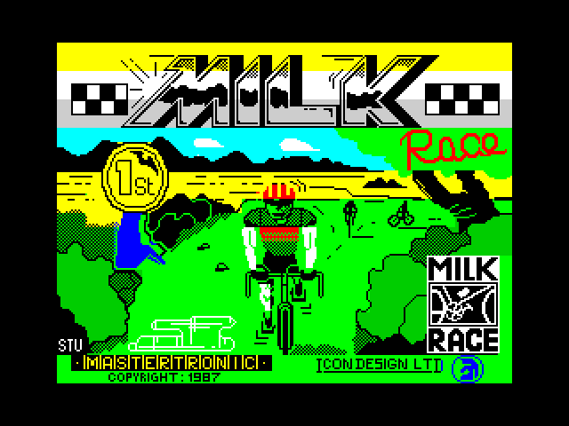 Milk Race — ZX SPECTRUM GAME