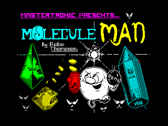 Molecule Man — ZX SPECTRUM GAME ИГРА