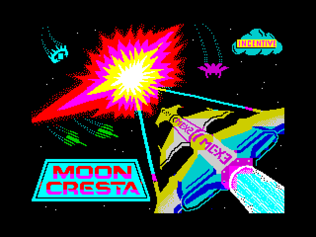 Moon Cresta — ZX SPECTRUM GAME