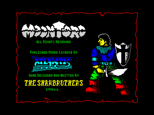 Moontorc — ZX SPECTRUM GAME ИГРА