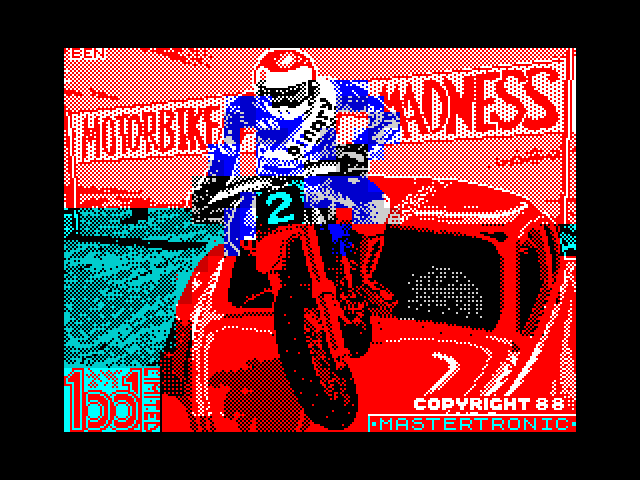 Motorbike Madness — ZX SPECTRUM GAME ИГРА