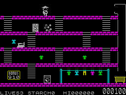 Mr. Wong's Loopy Laundry — ZX SPECTRUM GAME ИГРА