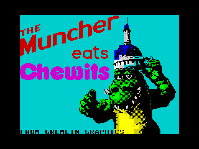 The Muncher — ZX SPECTRUM GAME ИГРА