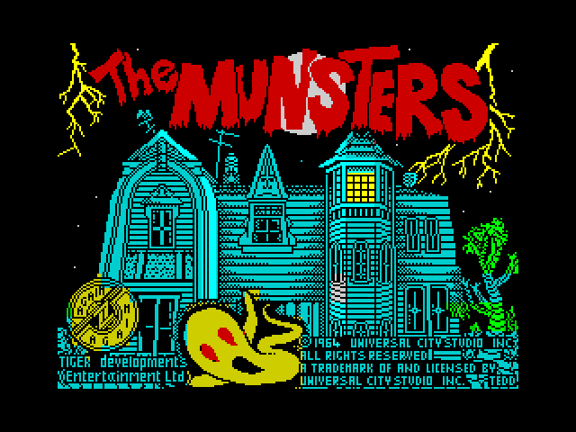 The Munsters — ZX SPECTRUM GAME ИГРА