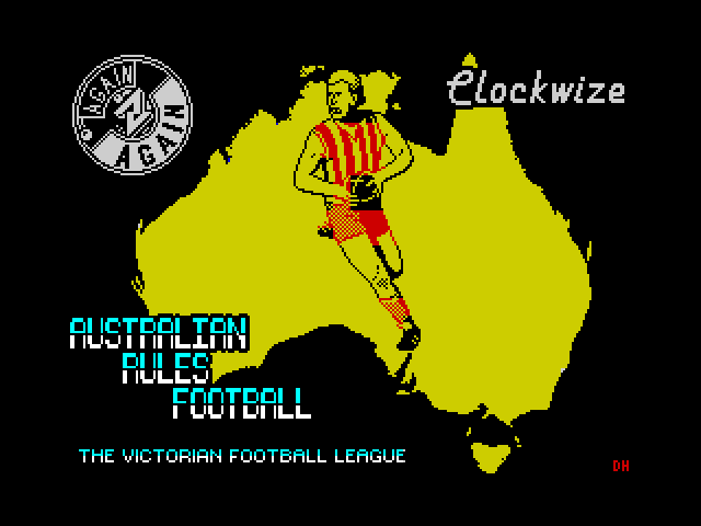 Australian Rules Football — ZX SPECTRUM GAME ИГРА