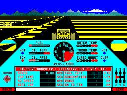 Nigel Mansell's Grand Prix — ZX SPECTRUM GAME