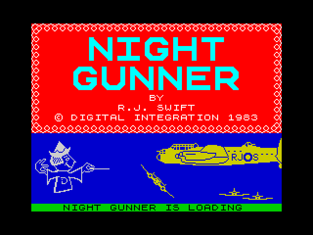 Night Gunner — ZX SPECTRUM GAME ИГРА