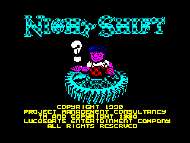 Night Shift — ZX SPECTRUM GAME ИГРА