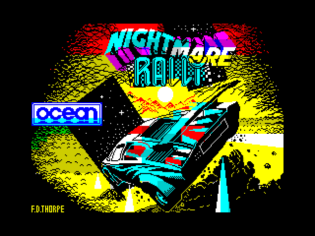 Nightmare Rally — ZX SPECTRUM GAME