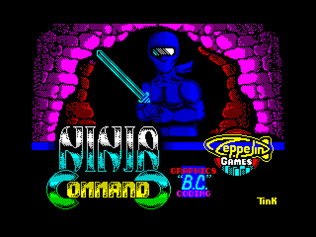 Ninja Commando — ZX SPECTRUM GAME ИГРА