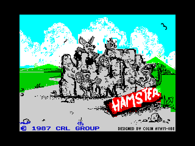 Ninja Hamster — ZX SPECTRUM GAME