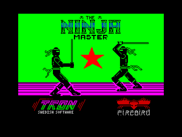 Ninja Master — ZX SPECTRUM GAME ИГРА