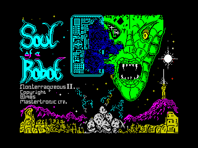 Soul of a Robot — ZX SPECTRUM GAME ИГРА