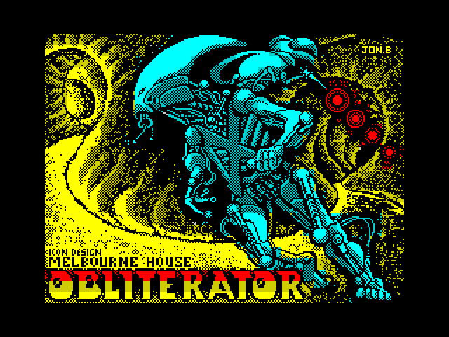 Obliterator — ZX SPECTRUM GAME ИГРА