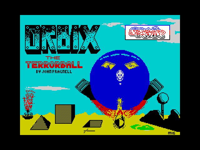 Orbix the Terrorball — ZX SPECTRUM GAME ИГРА