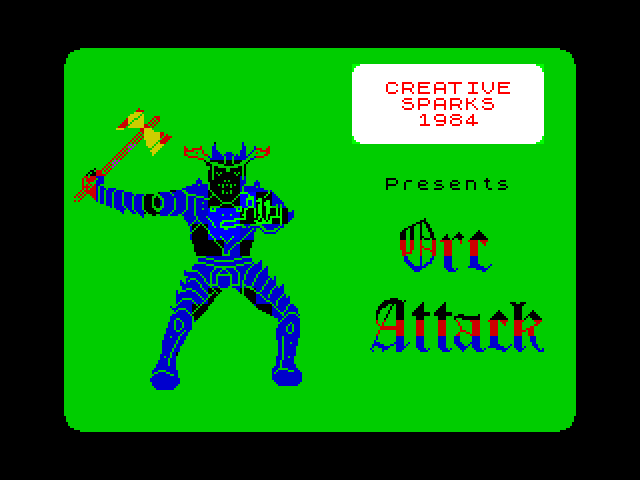 Orc Attack — ZX SPECTRUM GAME ИГРА