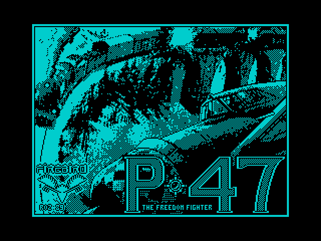 P-47 Thunderbolt — ZX SPECTRUM GAME ИГРА
