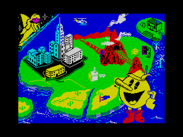 Pac-Land — ZX SPECTRUM GAME ИГРА