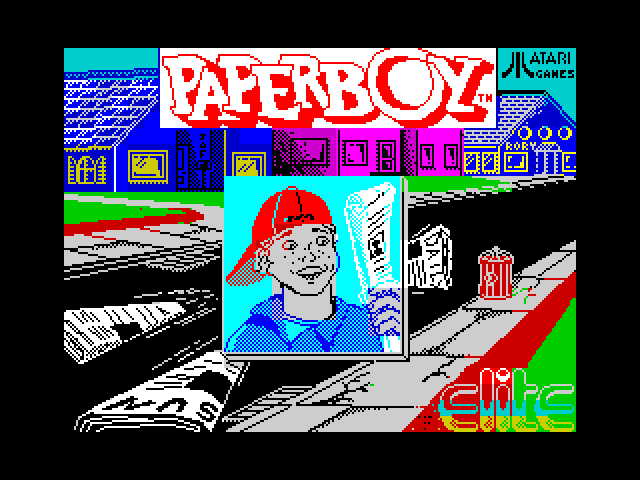 Paperboy — ZX SPECTRUM GAME ИГРА