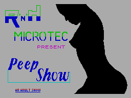 Peepshow — ZX SPECTRUM GAME ИГРА