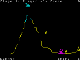Penetrator — ZX SPECTRUM GAME ИГРА