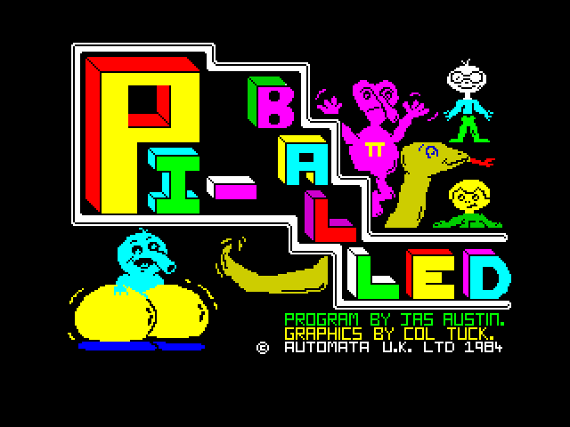 Pi-Balled — ZX SPECTRUM GAME ИГРА