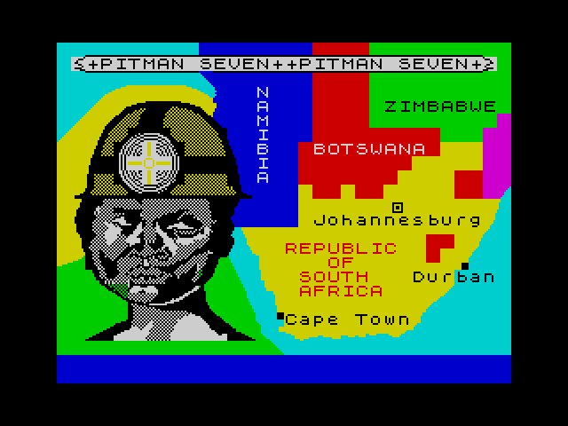 Pitman Seven — ZX SPECTRUM GAME