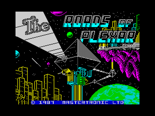 Plexar — ZX SPECTRUM GAME ИГРА