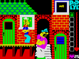 Popeye — ZX SPECTRUM GAME ИГРА
