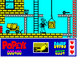 Popeye 2 — ZX SPECTRUM GAME