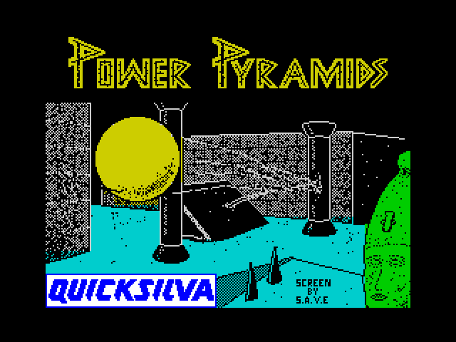 Power Pyramids — ZX SPECTRUM GAME