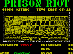 Prison Riot — ZX SPECTRUM GAME