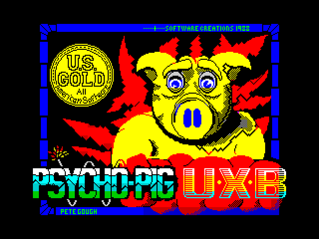 Psycho Pigs U.X.B. — ZX SPECTRUM GAME ИГРА