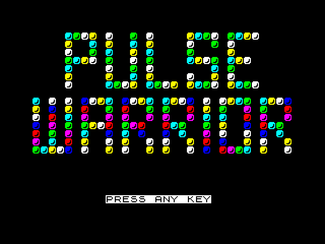 Pulse Warrior — ZX SPECTRUM GAME ИГРА