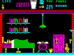Pyjamarama — ZX SPECTRUM GAME