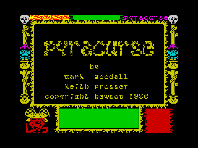 Pyracurse — ZX SPECTRUM GAME ИГРА