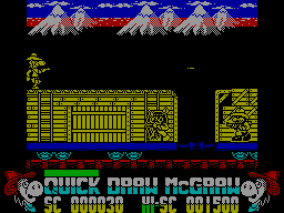 Quick Draw McGraw — ZX SPECTRUM GAME