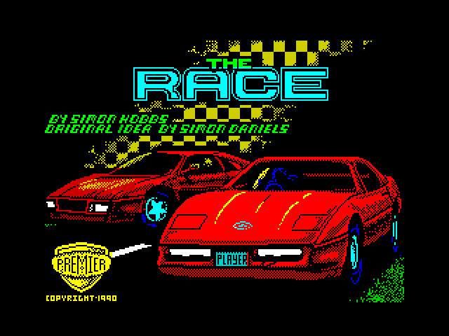 The Race — ZX SPECTRUM GAME ИГРА
